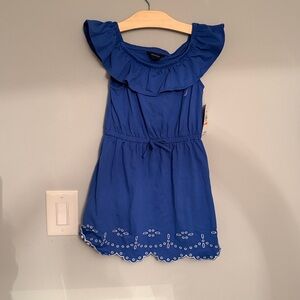 Nautica Kids' Girls Vibrant Blue Dress 6X NWT Spring Break / Summer !